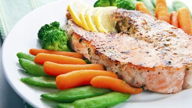 риба и зеленчук за кетогена диета